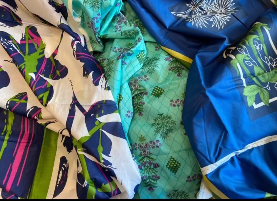 Signature prints developed in-house by Nooreahmadi Fashion online boutique India